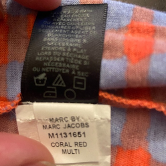 MARC JACOBS sleeveless red patterned dress - Picture 9 of 9